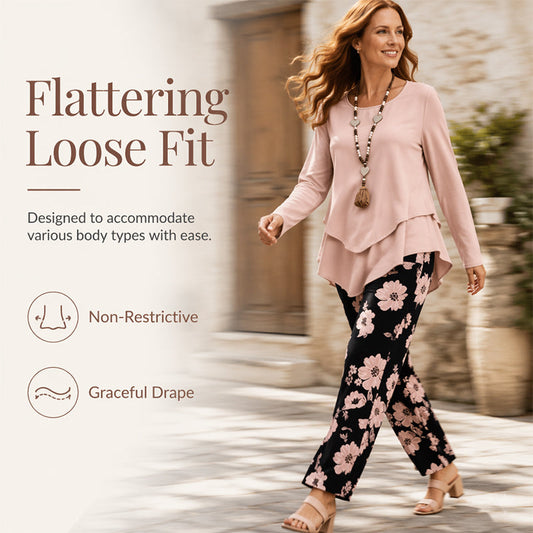 ⌛Limited-Time Offer-Women's Casual Top & Pants Two Piece Set