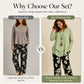 ⌛Limited-Time Offer-Women's Casual Top & Pants Two Piece Set