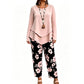 ⌛Limited-Time Offer-Women's Casual Top & Pants Two Piece Set