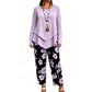⌛Limited-Time Offer-Women's Casual Top & Pants Two Piece Set