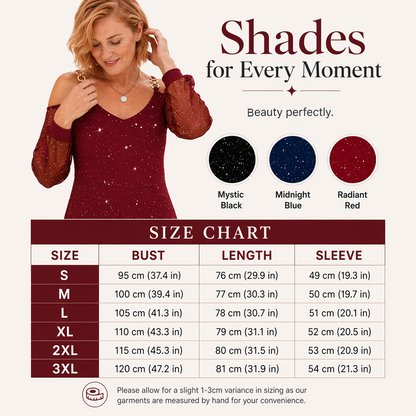 Women's Elegant Off-Shoulder Dress with Mesh Sleeves