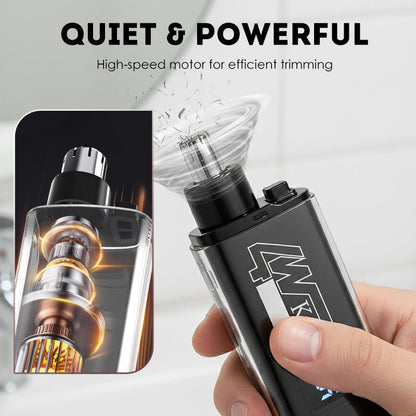 📢📢50% OFF !! ⏰Nose & Ear Hair Trimmer with LED Display
