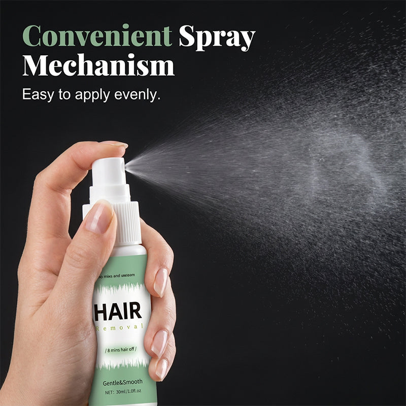 💚 LIMITED-TIME 50% OFF! Gentle Fast Acting Hair Removal Spray, Painless Body Depilatory Spray for Men & Women