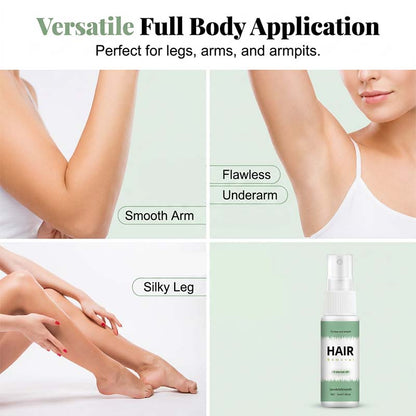 💚 LIMITED-TIME 50% OFF! Gentle Fast Acting Hair Removal Spray, Painless Body Depilatory Spray for Men & Women
