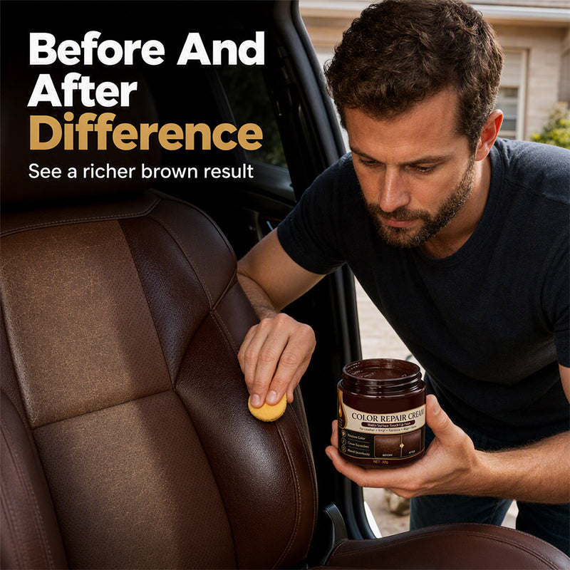 ✨Brown Leather Color Repair Cream👍👍