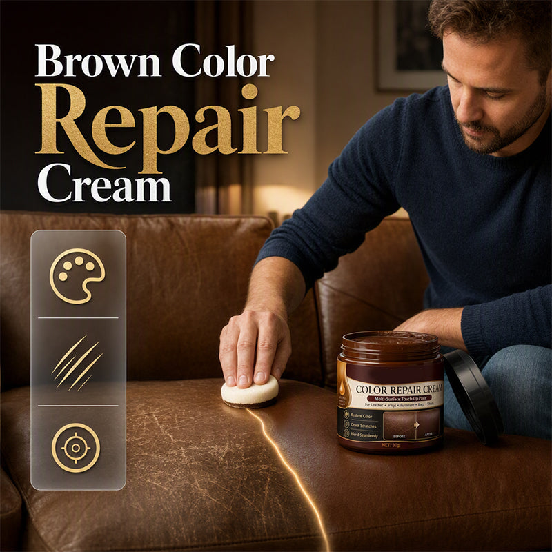 ✨Brown Leather Color Repair Cream👍👍