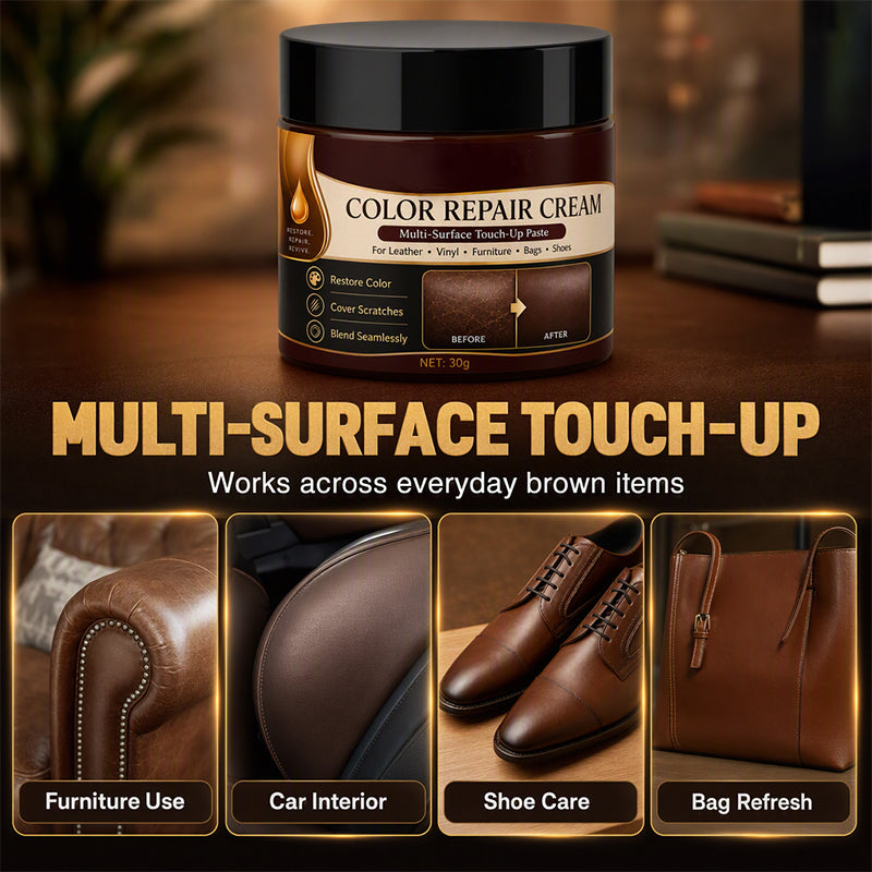 ✨Brown Leather Color Repair Cream👍👍