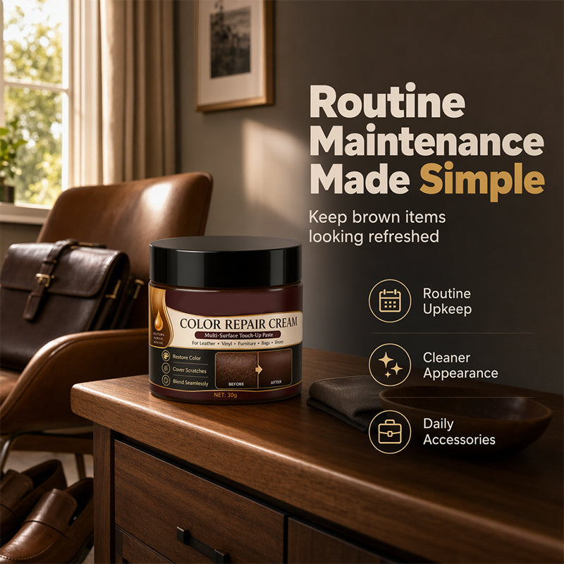 ✨Brown Leather Color Repair Cream👍👍