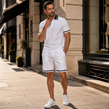 🎉 2026 Sale — Over 30,000 Sold! 💞 Men's Casual 2-Piece Set Summer Tracksuit