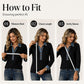 ⌛Limited-Time Offer-Women's Denim Collar Long Sleeve Patchwork Knit Top