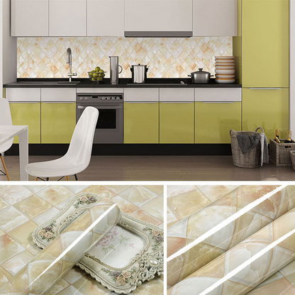 ✨ Self-Adhesive Faux Marble Wallpaper Roll – Give Your Home A Luxury Makeover In Minutes 🏡