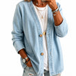 🌸Hot Sale 50% OFF💖Women's Casual Collarless Button Cardigan Jacket