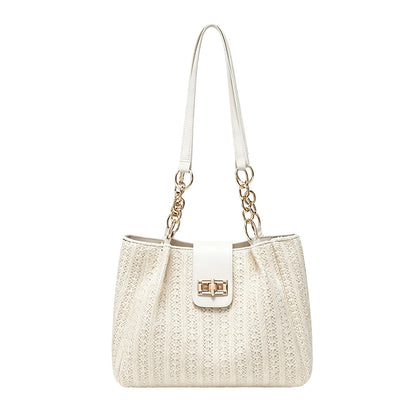 ⏳🔥LIMITED-TIME 50% OFF! ⏰Spacious Commuter Straw Shoulder Bag