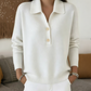 🌸Hot Sale 50% OFF💖Women's Elegant Lapel Collar Knit Sweater
