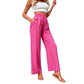 🌸Hot Sale 50% OFF💖Women's Casual High Waisted Wid-Leg Pants
