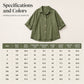 🌸Hot Sale 50% OFF💖Women's Retro Loose-Fit Button-Down Shirt