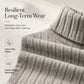 🌸Hot Sale 50% OFF💖Women's Ribbed Turtleneck Long Sleeve Sweater Dress