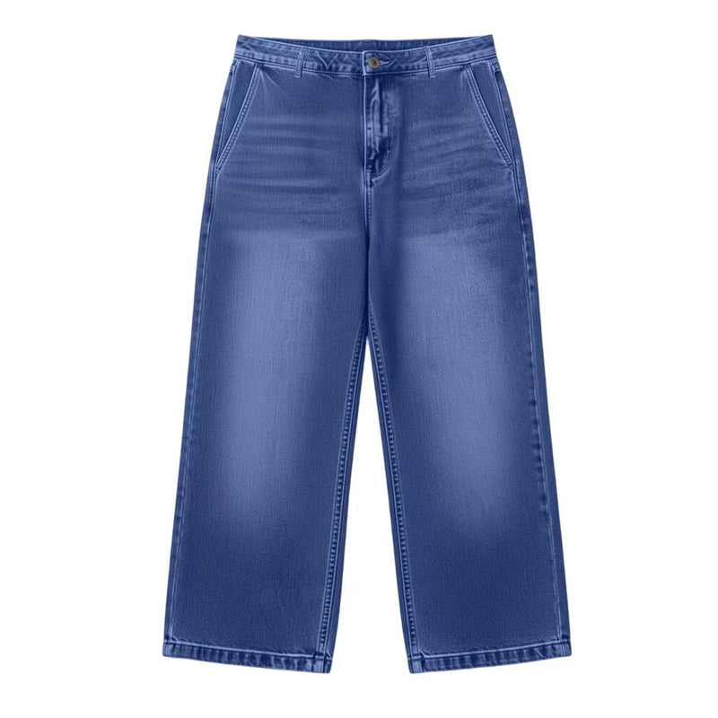 🌸Hot Sale 50% OFF💖Women's Casual Straight-Leg Cropped Jeans