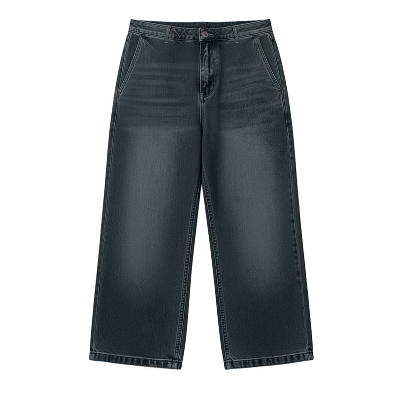 🌸Hot Sale 50% OFF💖Women's Casual Straight-Leg Cropped Jeans