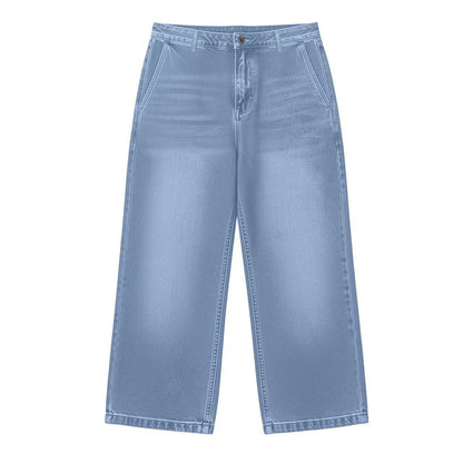 🌸Hot Sale 50% OFF💖Women's Casual Straight-Leg Cropped Jeans