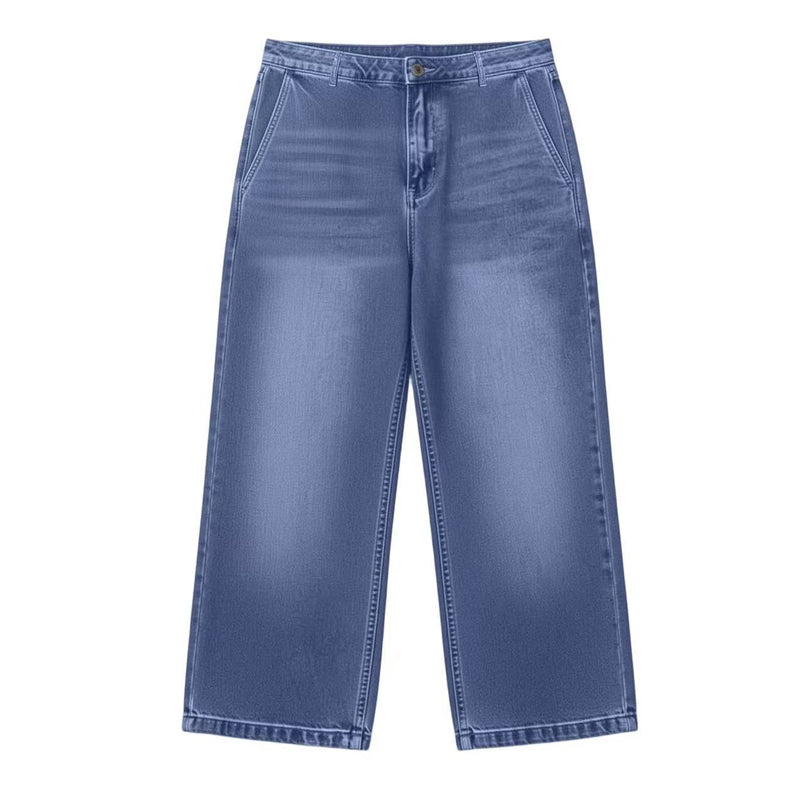 🌸Hot Sale 50% OFF💖Women's Casual Straight-Leg Cropped Jeans