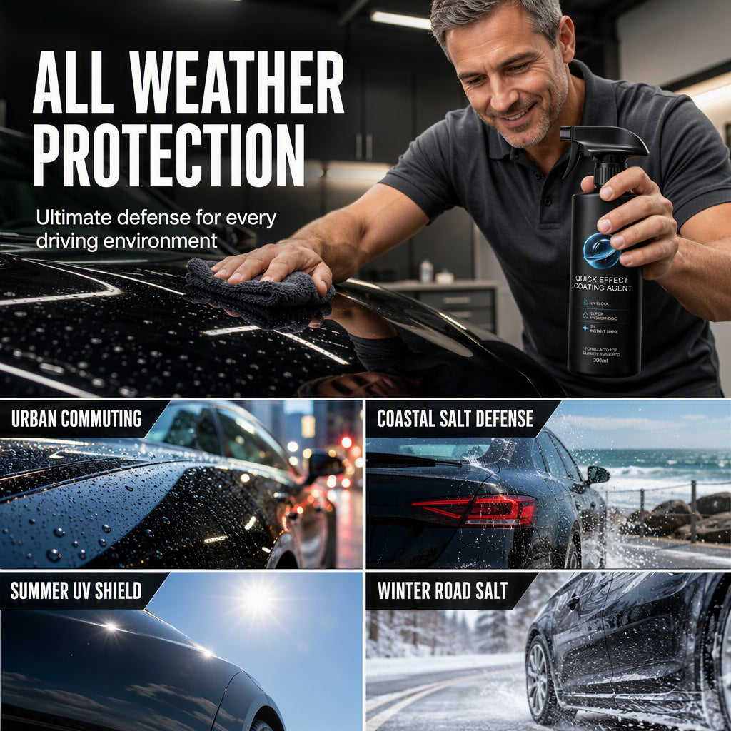 📢📢50% OFF !! ⏰Quick Shine Car Coating Spray