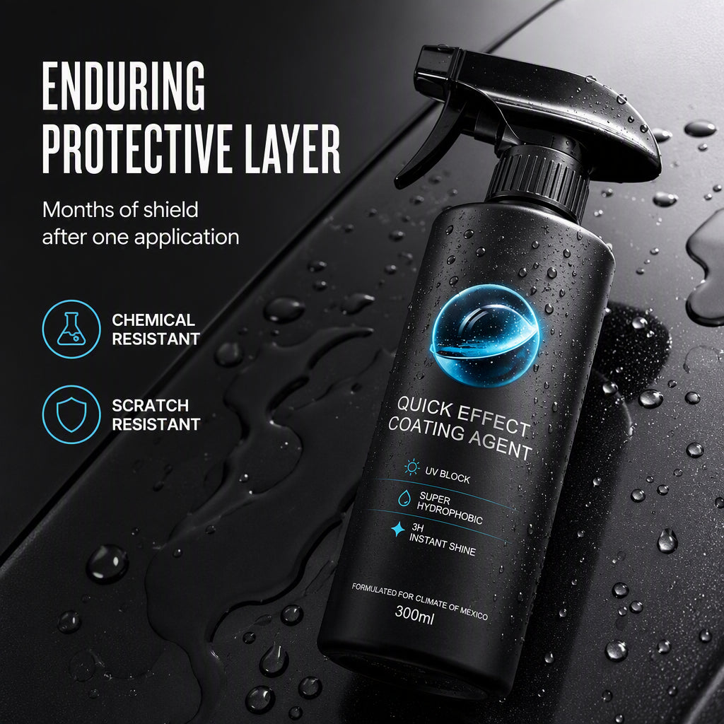 📢📢50% OFF !! ⏰Quick Shine Car Coating Spray