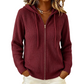 🌸Hot Sale 50% OFF💖Women's Hooded Knit Zip-Up Cardigan Sweater