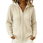 🌸Hot Sale 50% OFF💖Women's Hooded Knit Zip-Up Cardigan Sweater