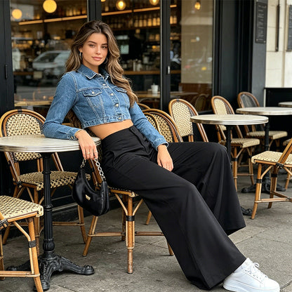 🔥 Hot Sale 50% OFF 👖 Women’s Comfortable Loose Fit Palazzo Lounge Pants