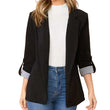 ☀️🧥New Arrivals - Sleek Cardigan Blazer – Soft Drape & Versatile Styling from Office to Evening