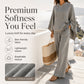 🌸Hot Sale 50% OFF💖Women's Loose Hooded Cape Top & Wide-Leg Pants Set