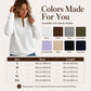 🌸50% OFF💖Women's Textured V-Neck Long Sleeve Top