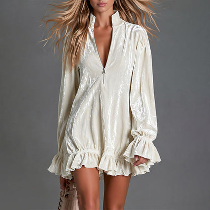 🌸Hot Sale 50% OFF💖Women's Ruffled Long Sleeve Top