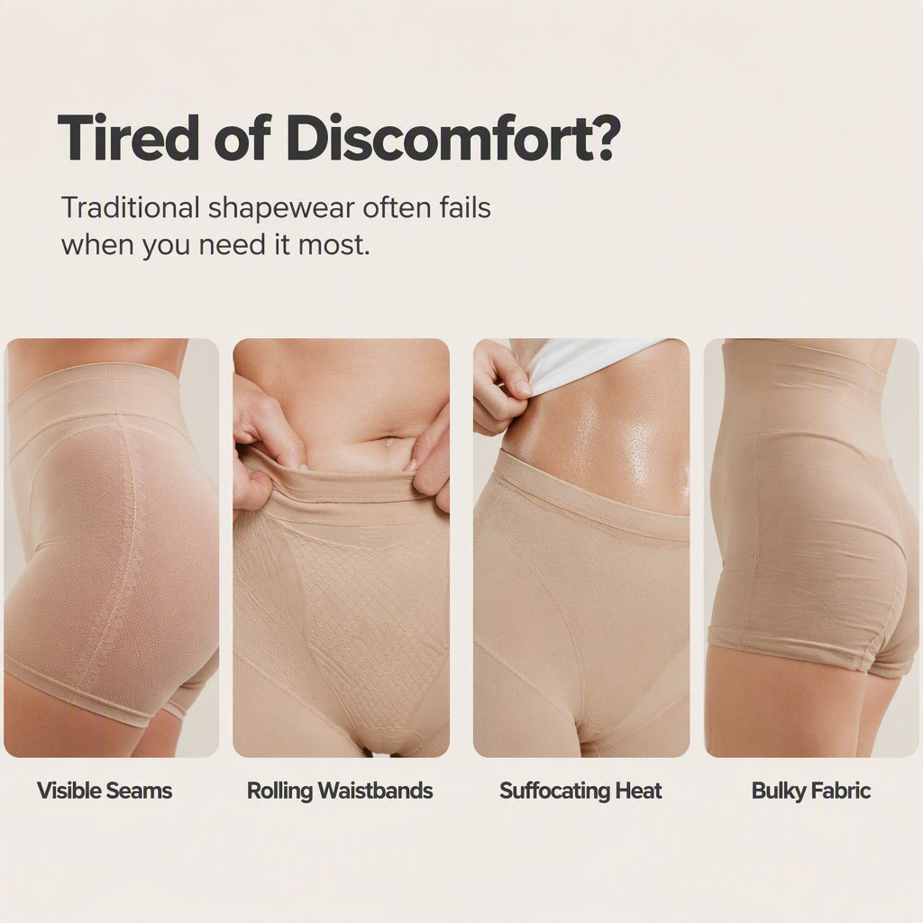 🌸 50% OFF NOW! 🌸Women’s Seamless High Waisted Tummy Control Panties
