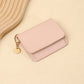 💕RFID Blocking Short Wallet for Women, Mini Card Holder Purse with Key Ring, Coin Pocket & ID Window👛