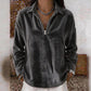 🌸Hot Sale 50% OFF💖 Relaxed Texture Zip Top