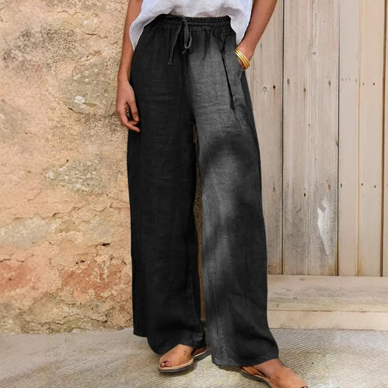 👖Women's Casual Drawstring Wide-Leg Pants