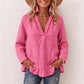 50% OFF👗💖Women's Ruffled V-Neck Blouse