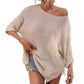 🌸Hot Sale 50% OFF💖Women's Casual Cozy Crewneck Knit Top