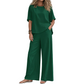 🌸Hot Sale 50% OFF💖Women's Loose-Fit Top & Wide-Leg Pants Set