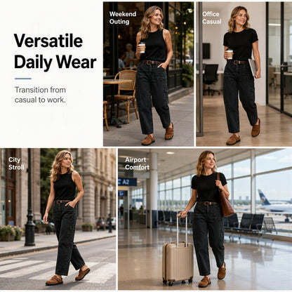 👖 New arrival ✨ Women’s high-quality multi-pocket stretch casual jeans