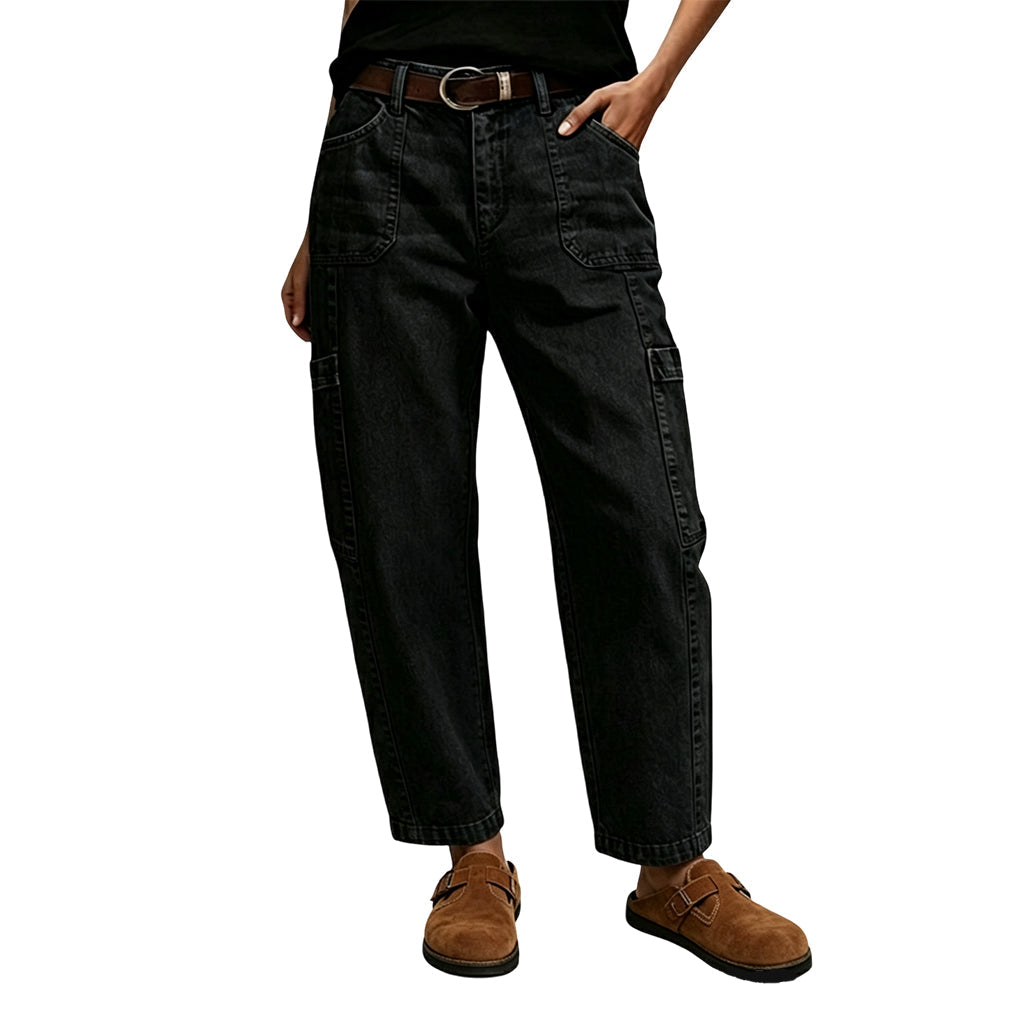 👖 New arrival ✨ Women’s high-quality multi-pocket stretch casual jeans