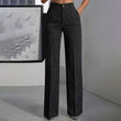 ✨Hot Sale 50% OFF 👖Women's High-Waisted Striped Wide-Leg Pants