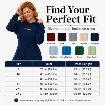 🌸Hot Sale 50% OFF💖Women's 2-Piece Ribbed Knit Outfit