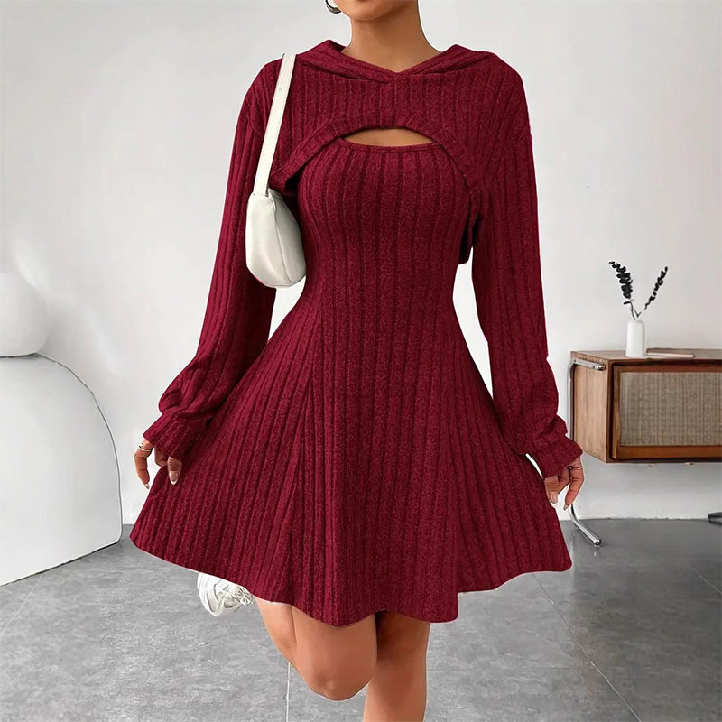 🌸Hot Sale 50% OFF💖Women's 2-Piece Ribbed Knit Outfit