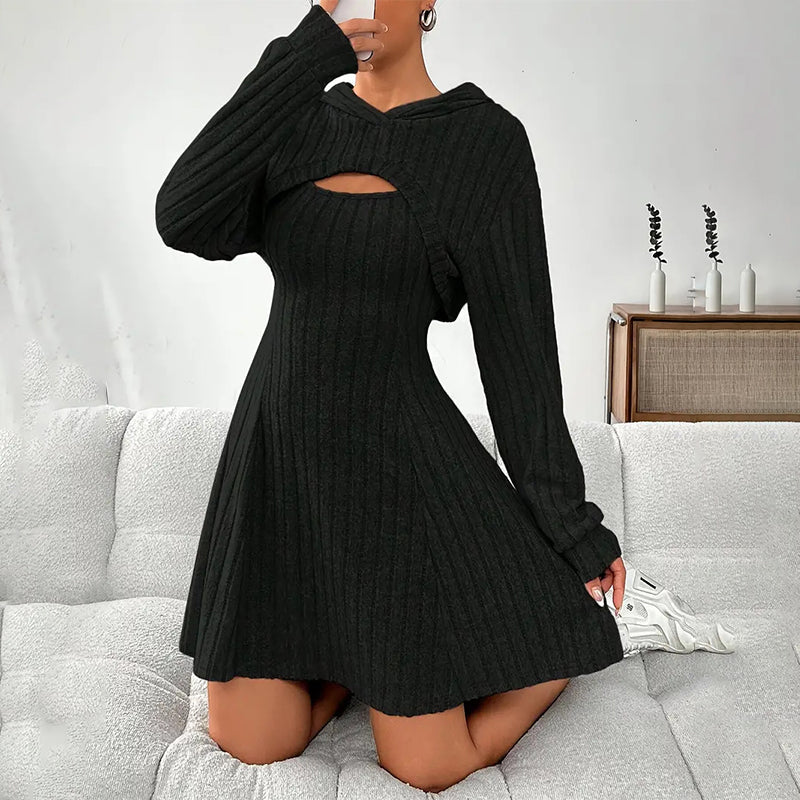 🌸Hot Sale 50% OFF💖Women's 2-Piece Ribbed Knit Outfit