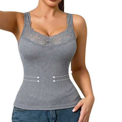 ⏰🔥Last Day Special Price‼️Women's Plus Size Lace Slim Fit Tank Top💐