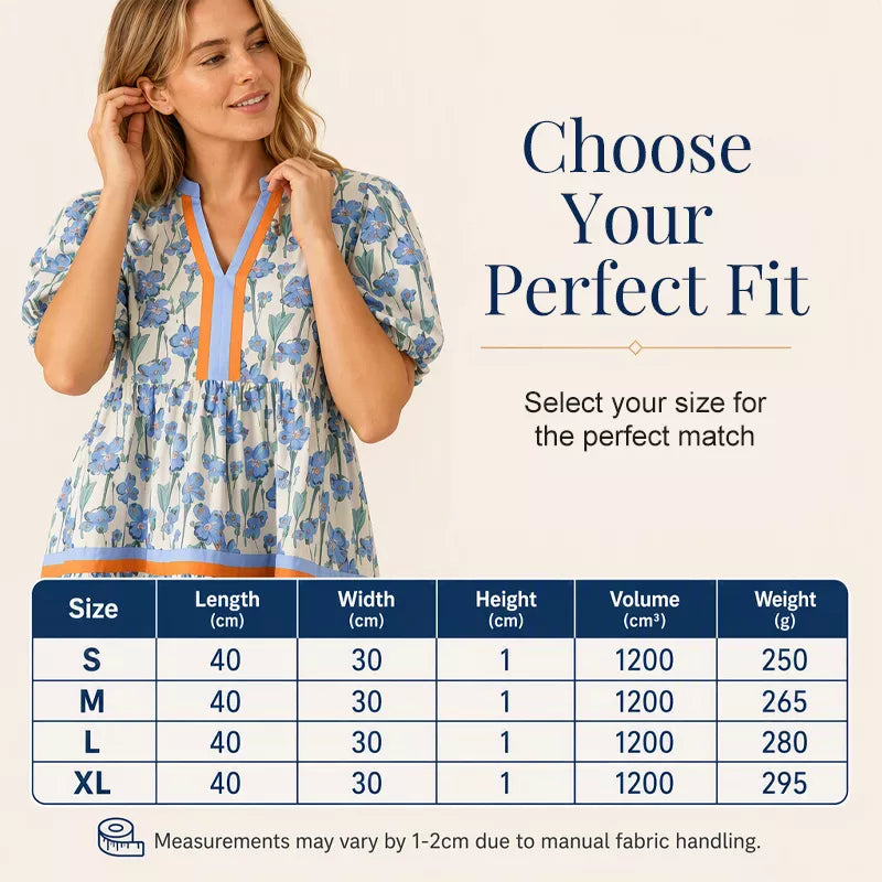 ⏰Summer Hot Sale 50% OFF💃Women's V Neck Floral Short Puff Sleeve Patchwork Casual Boho Mini Dress👍✨Soft Fabric & Comfortable Fit