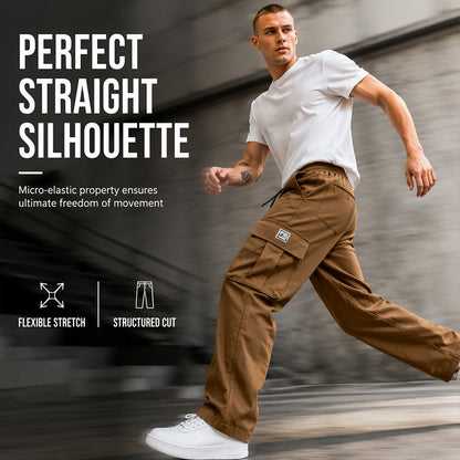 🔥 2026 Fresh Drops | Flat 50% OFF Today! 💸Men's Casual Loose Fit Cargo Pants